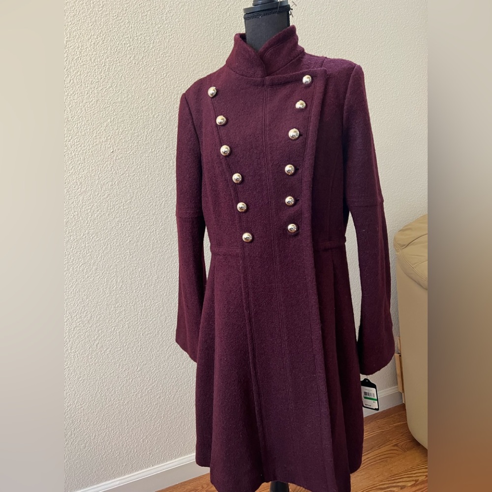 NWT. Purple Double Beast Coat